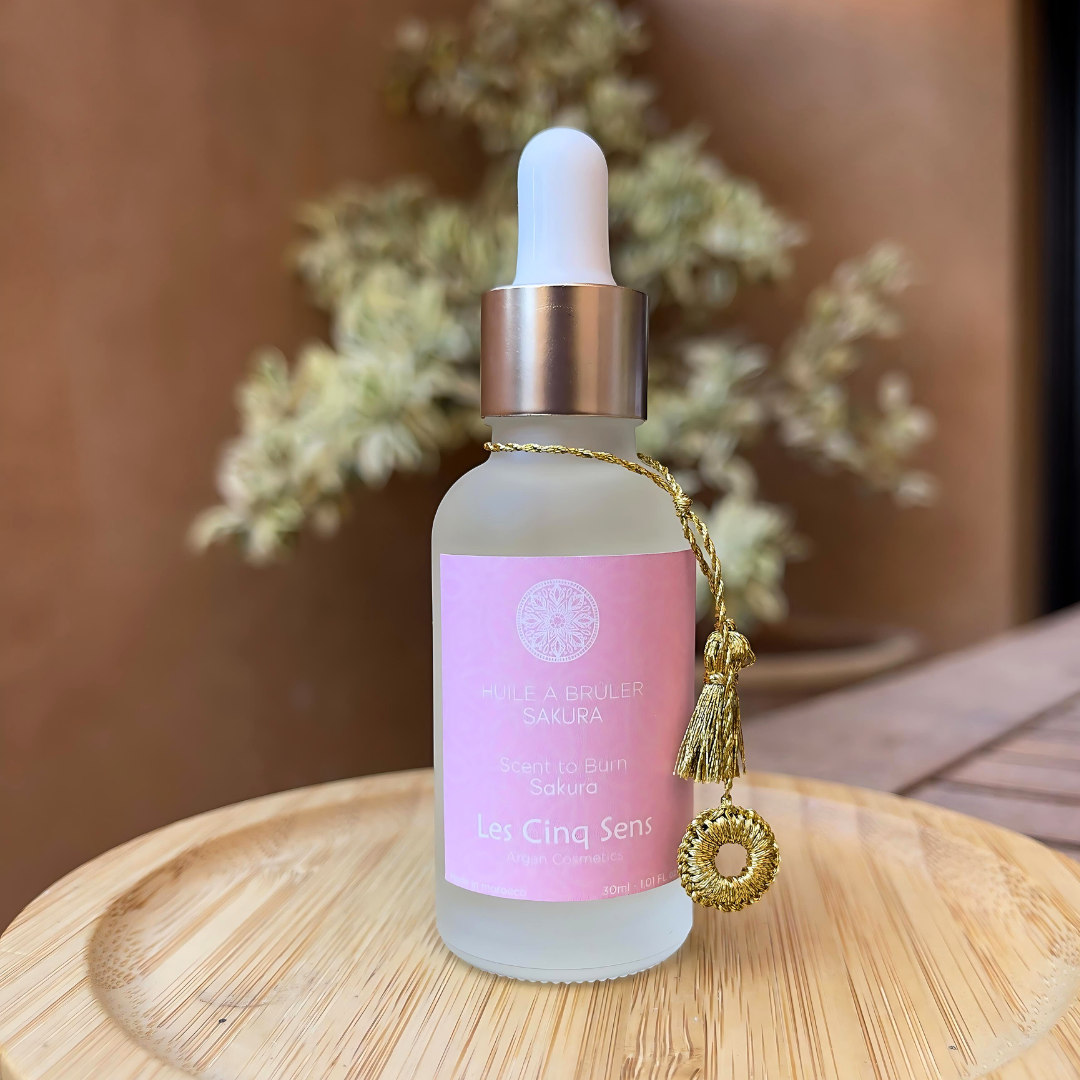 Huile à Brûler Sakura 30ml – Parfum Envoûtant & Relaxant | Longue Durée