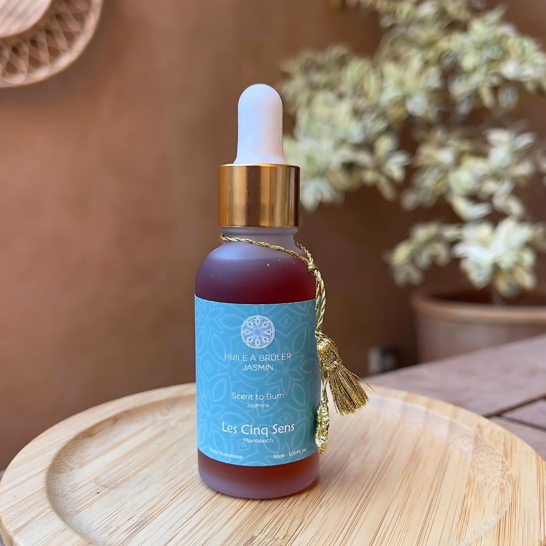 Huile à Brûler Jasmin 30ml – Parfum Envoûtant & Relaxant | Longue Durée