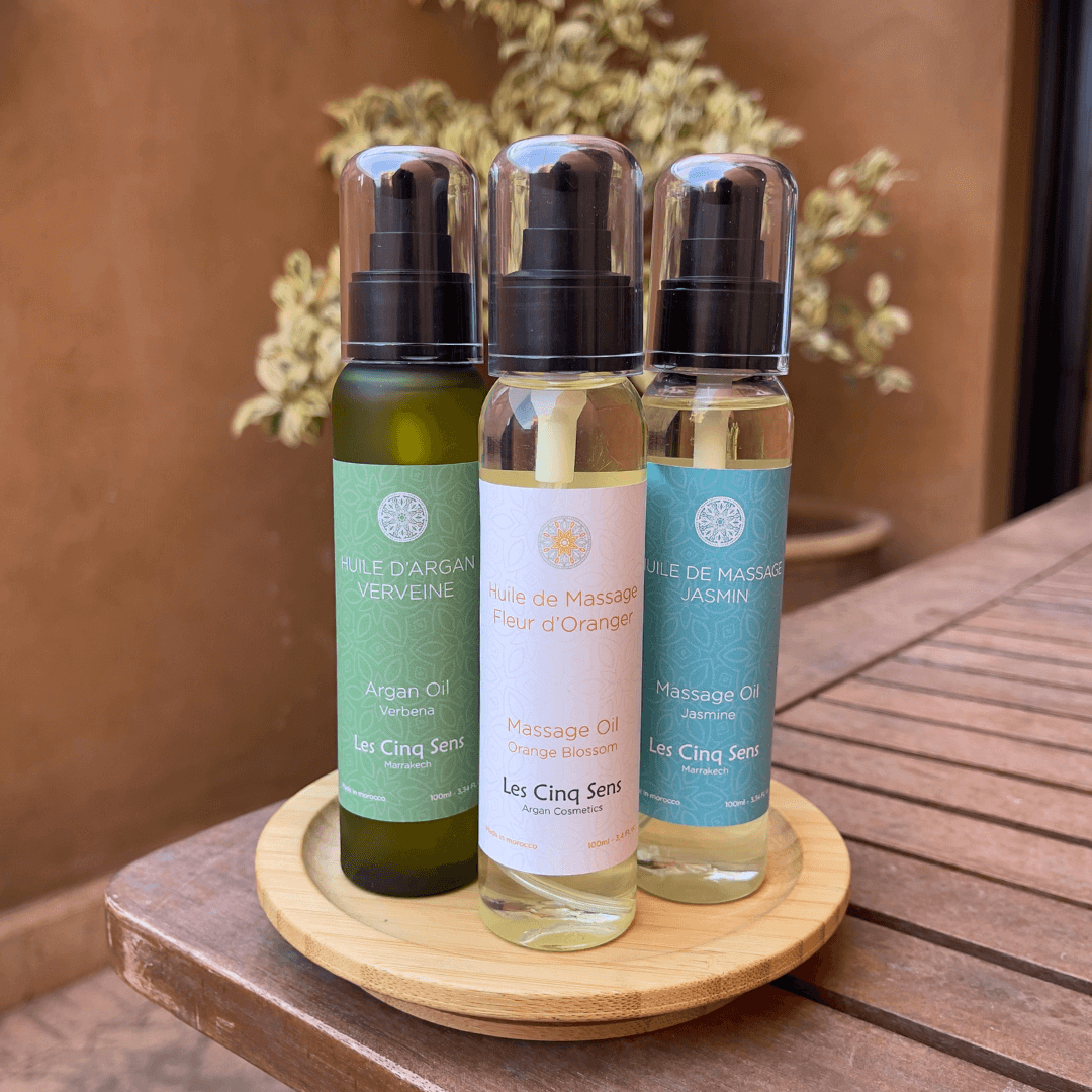 Huile de Massage Fleur d’Oranger 100ml – Relaxation & Hydratation Naturelle