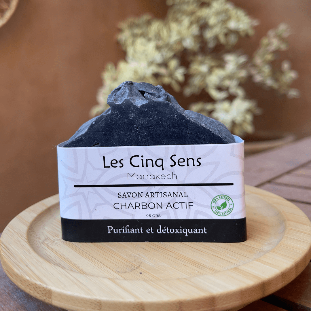 Savon Solide Charbon - Purifiant & Détoxiquant