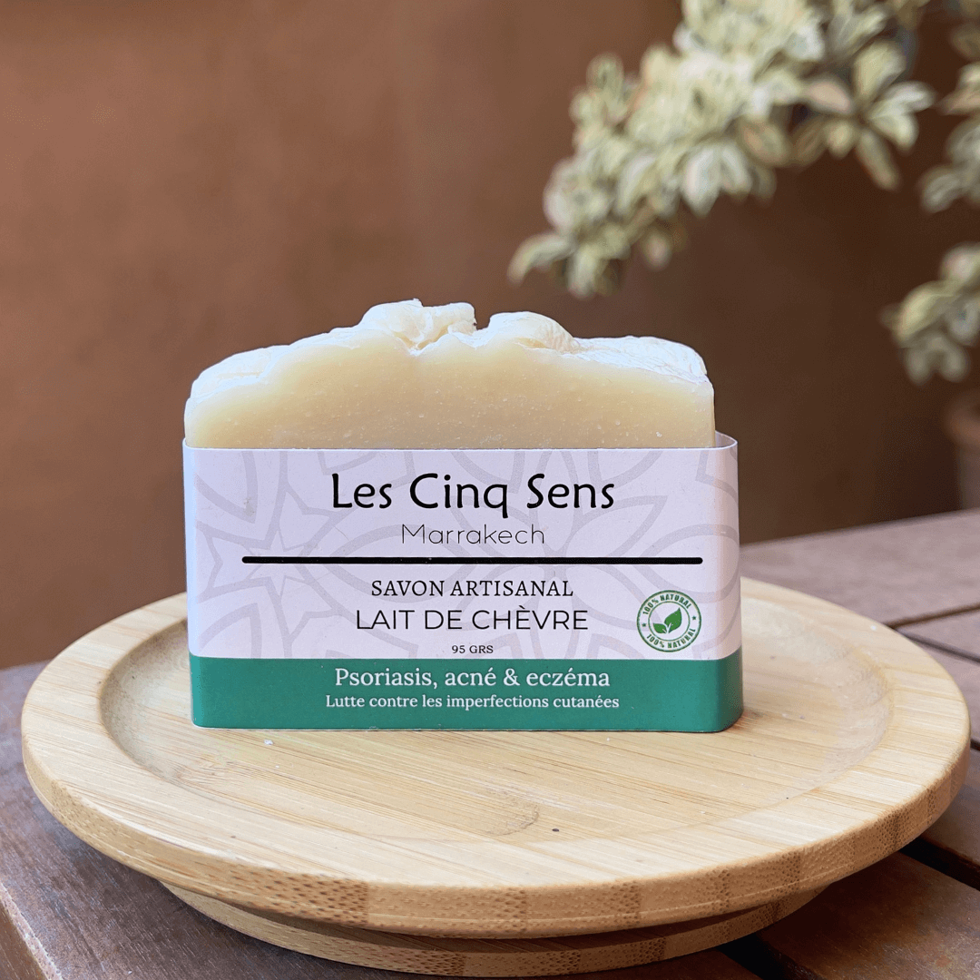 Savon Solide Lait de Chèvre 75g – Hydratant & Apaisant