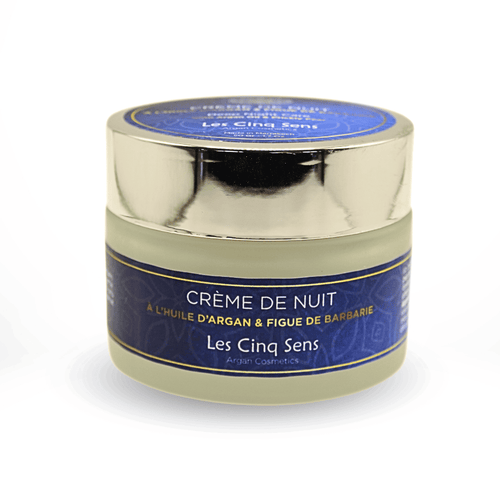 Crème de Nuit Bio Figue de Barbarie et Argan 50ml | Régénérante & Anti-Âge