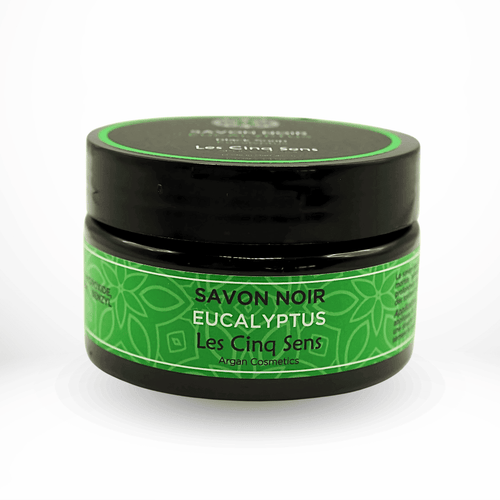 Savon Noir à l’Eucalyptus 100g – Exfoliant & Purifiant