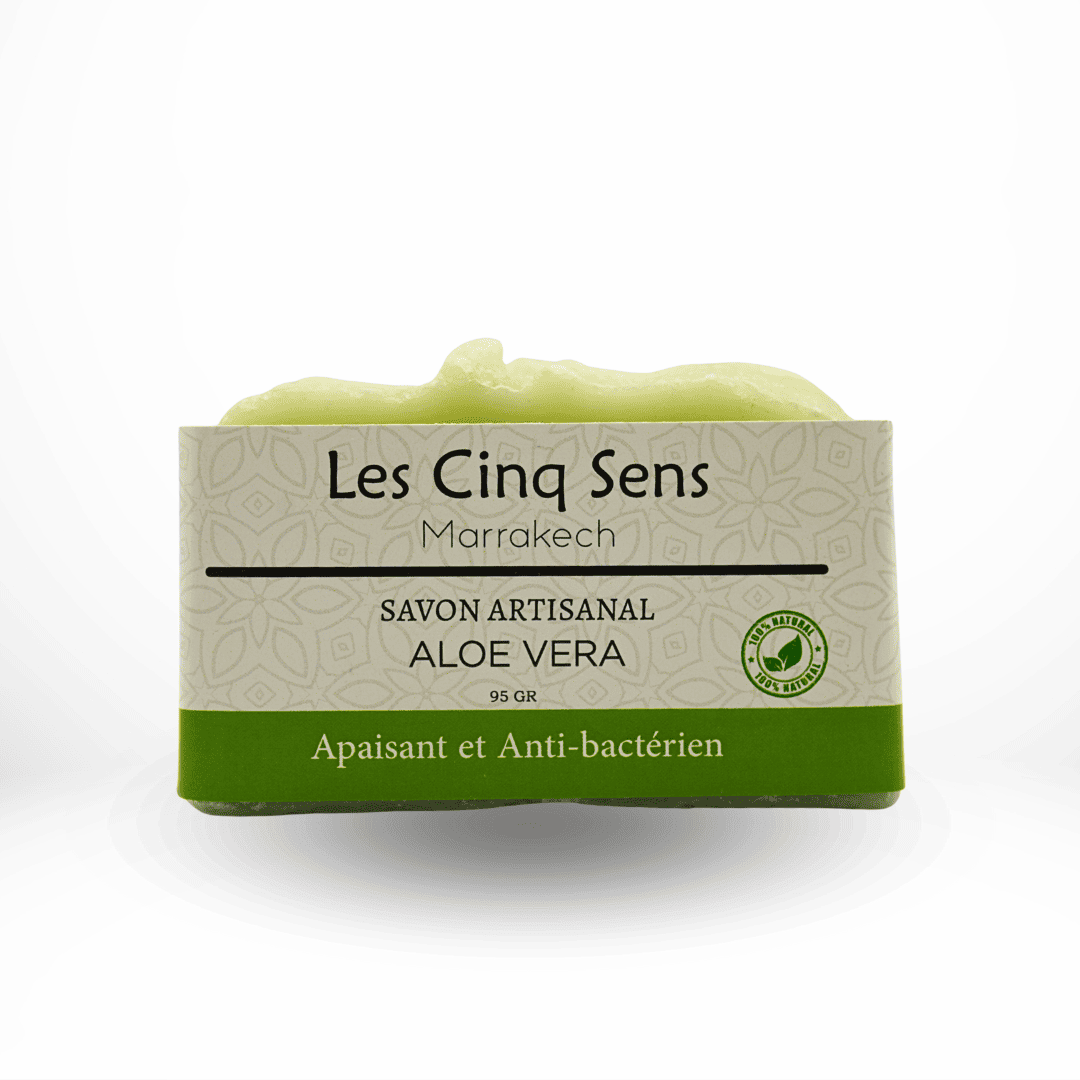 Savon Solide Aloe Vera 95g – Apaisant & Anti-bactérien