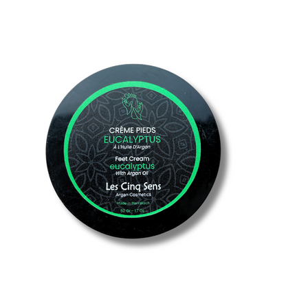 Crème Réparatrice Pieds Eucalyptus 100ml – Hydratation & Réparation | Huile d’Argan Bio