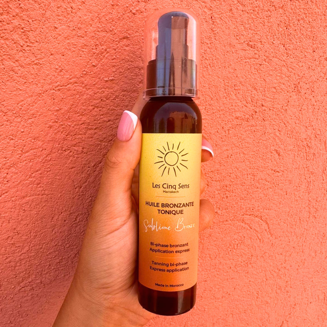 Huile Bronzante Naturelle – Bronzage Rapide & Sublime