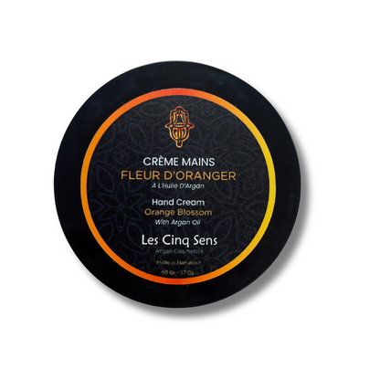Crème Mains Fleur d’Oranger & Huile d'Argan 100ml | Hydratation & Douceur