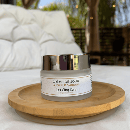 Crème de Jour Huile d'Argan & Jojoba BIO 50ml | Hydratation & Éclat