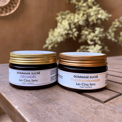 Gommage sucré Orchidée Naturel 100g | Peau Douce & Éclatante