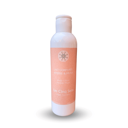 Lait Corporel Ambre & Musc 200ml – Hydratation & Parfum Envoûtant