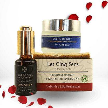Coffret Éclat Jeunesse à la Figue de Barbarie – Anti-Âge, Raffermissant et Régénérant