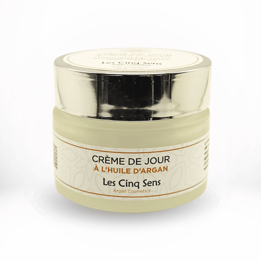 Crème de Jour Huile d'Argan & Jojoba BIO 50ml | Hydratation & Éclat
