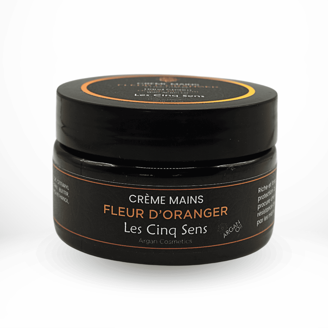 Crème Mains Fleur d’Oranger & Huile d'Argan 100ml | Hydratation & Douceur