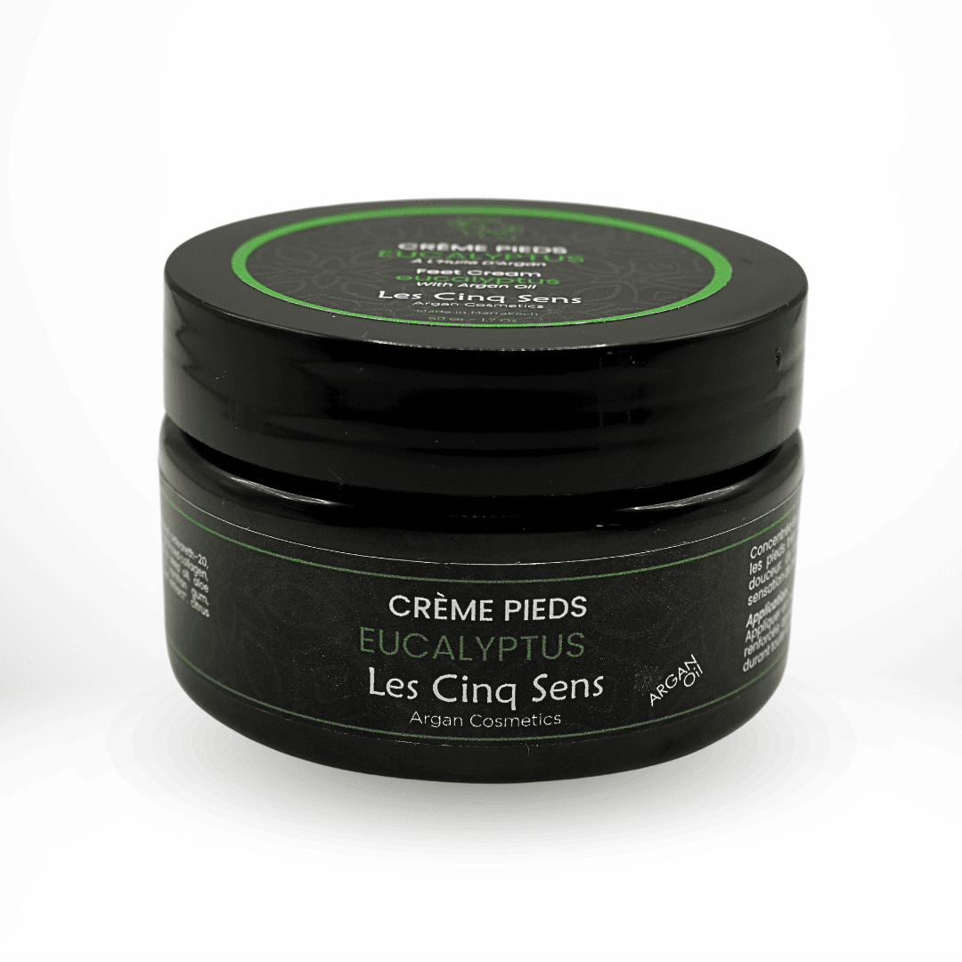 Crème Réparatrice Pieds Eucalyptus 100ml – Hydratation & Réparation | Huile d’Argan Bio