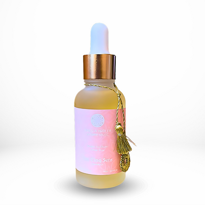 Huile à Brûler Ambre & Musc 30ml – Parfum Envoûtant & Relaxant