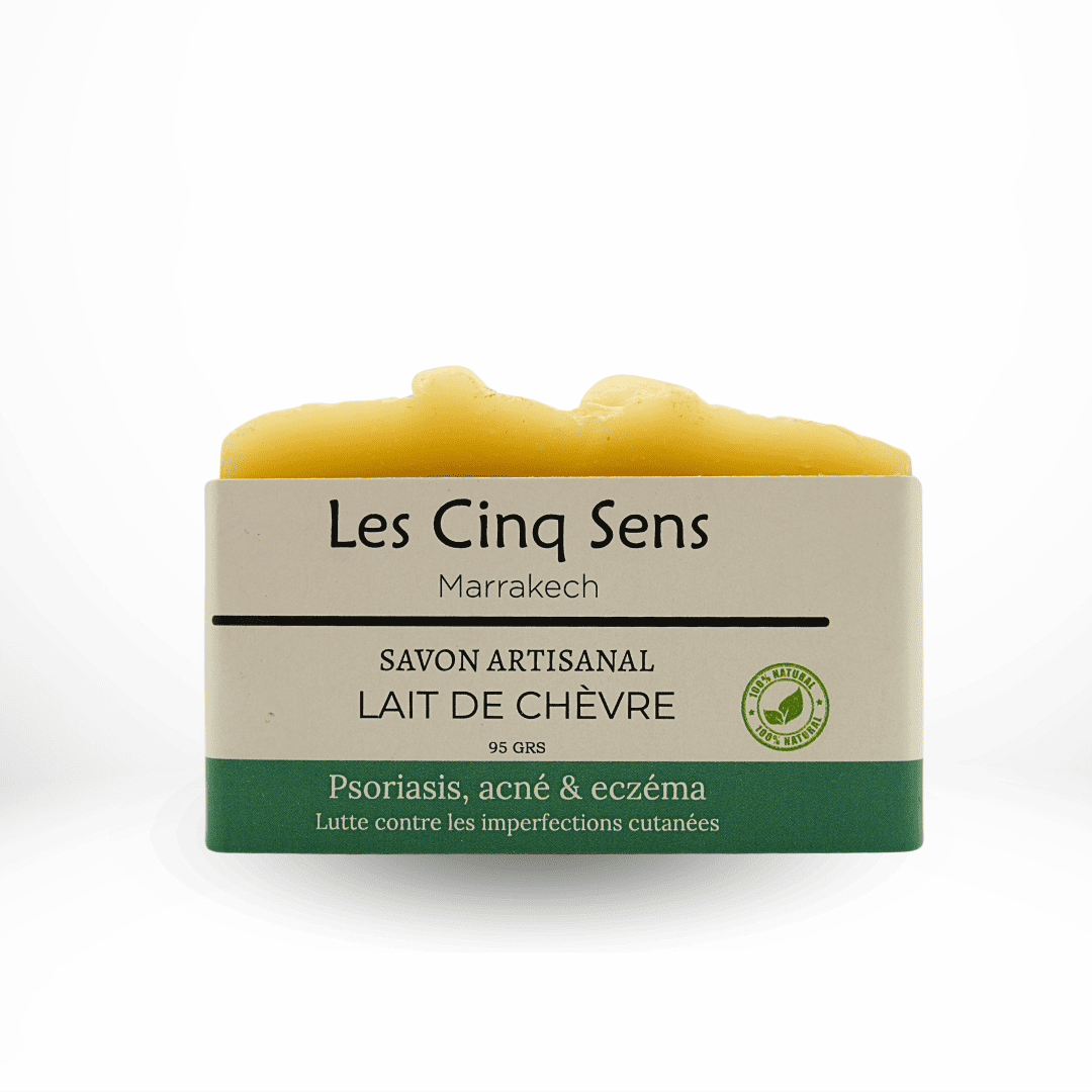 Savon Solide Lait de Chèvre 75g – Hydratant & Apaisant