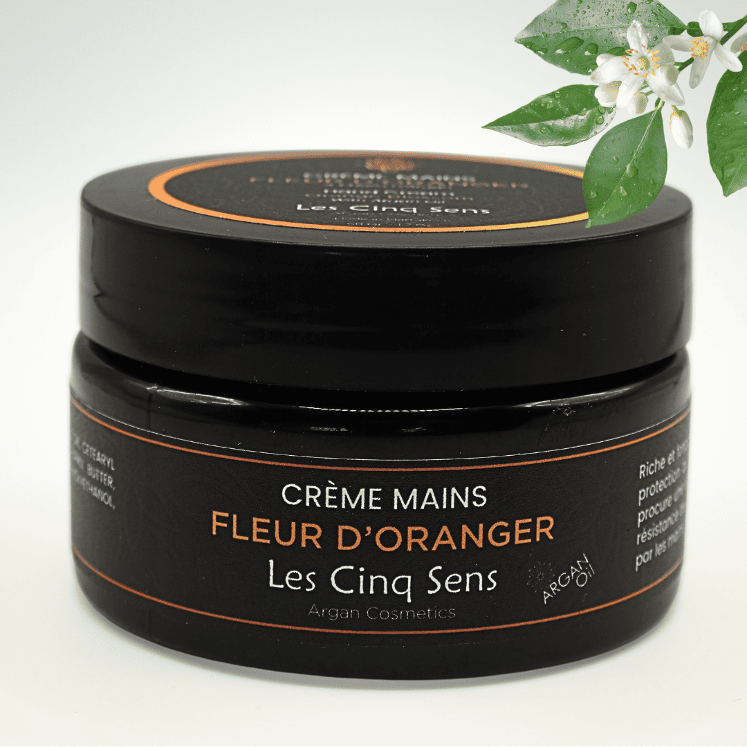 Crème Mains Fleur d’Oranger & Huile d'Argan 100ml | Hydratation & Douceur