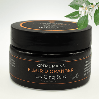 Crème Mains Fleur d’Oranger & Huile d'Argan 100ml | Hydratation & Douceur