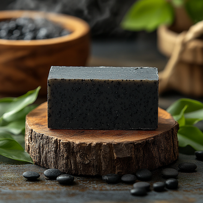 Savon Solide Charbon - Purifiant & Détoxiquant