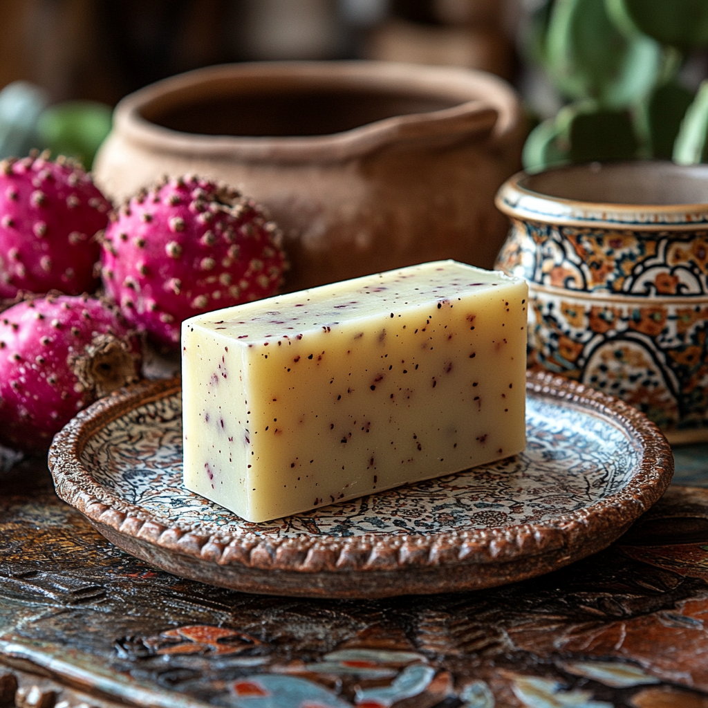 Savon Solide Figue de Barbarie 75g – Anti Rides & Raffermissant